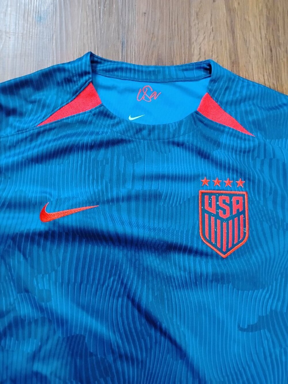 Nike USMNT USA Soccer Jersey Football 2023 Away Stadium
